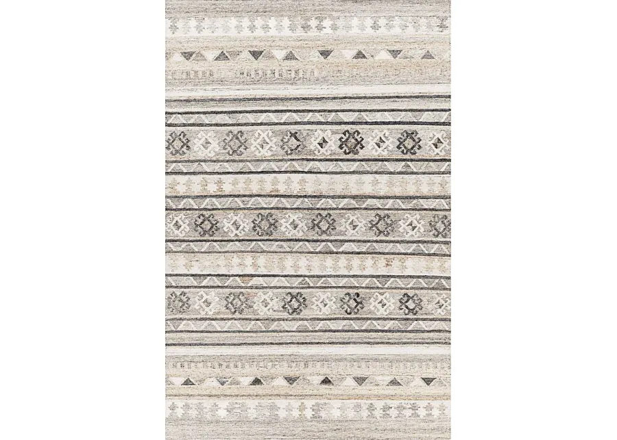Venango Brown 5' x 7'5 Rug-Brown