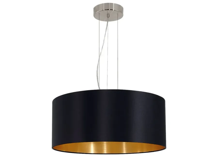 Southwind Black Pendant-Black