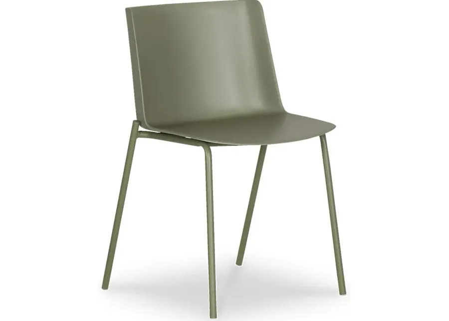 Glenury Green Outdoor Dining Chair, Set of 2-Green