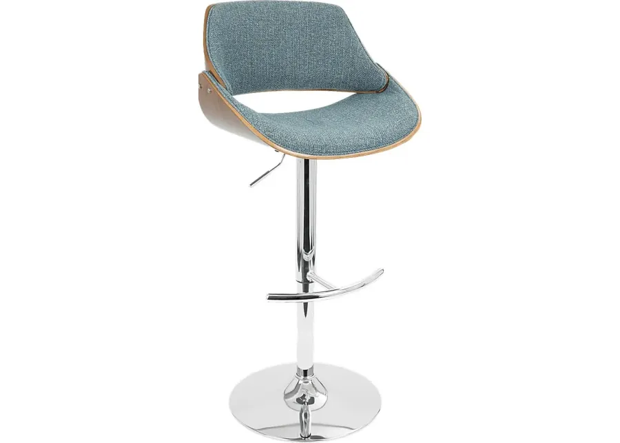 Fabrizzi Blue Barstool-Blue