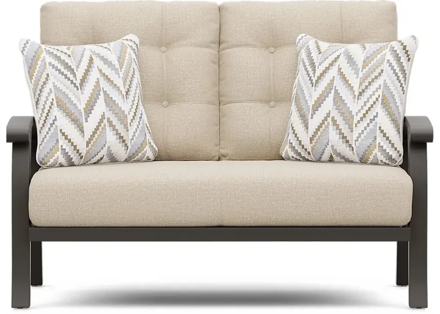 Lake Breeze Aged Bronze Outdoor Loveseat with Hemp-Colored Cushions-57 1 23440-lake-breeze-aged-bronze-outdoor-loveseat-with-hemp-colored-cushions-57-1.webp