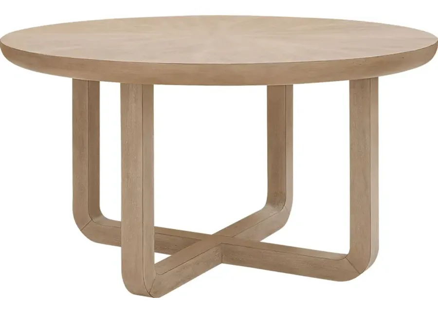 Canyon Sandstone Round Dining Table-56