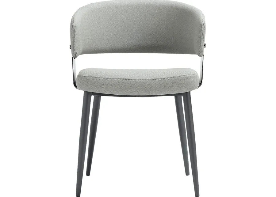Cliffoods Stone Gray Arm Chair-Stone Gray