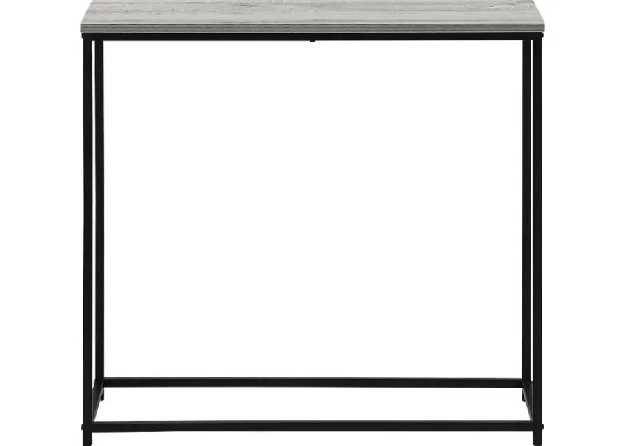 Mornay Gray Sofa Table-Gray