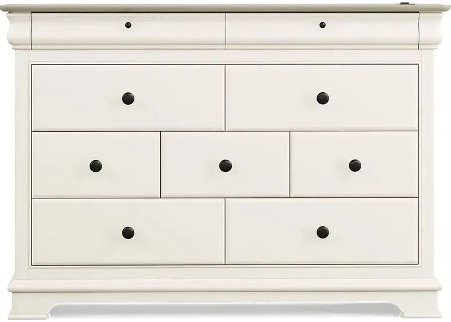 Kids Oberon Cream Dresser-54.65