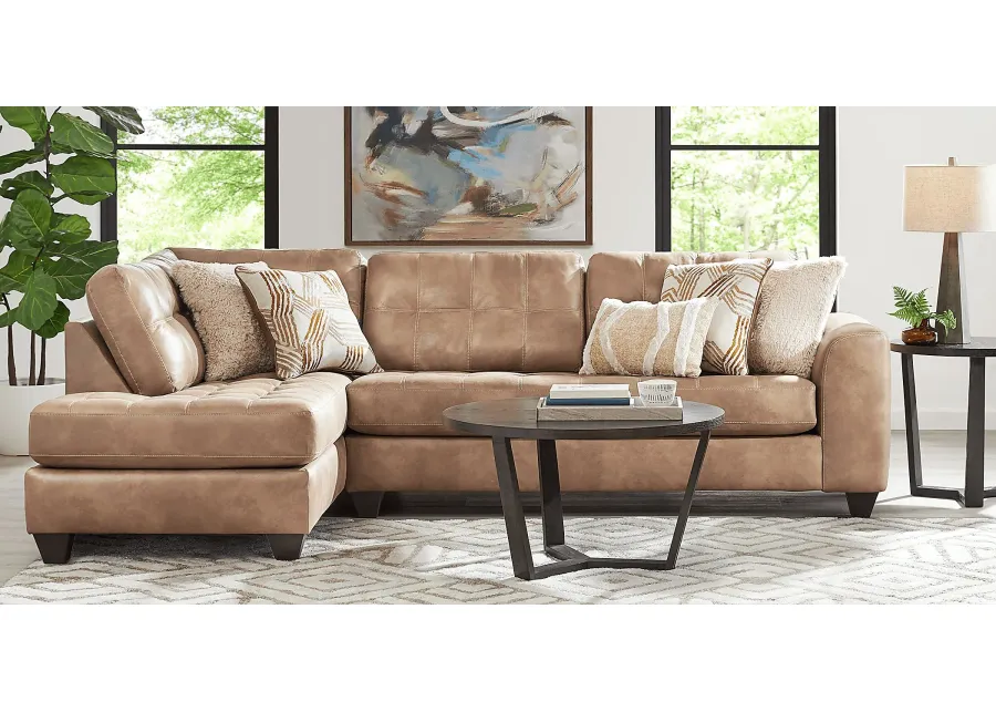 Bellinger Camel 2 Pc Sectional-118