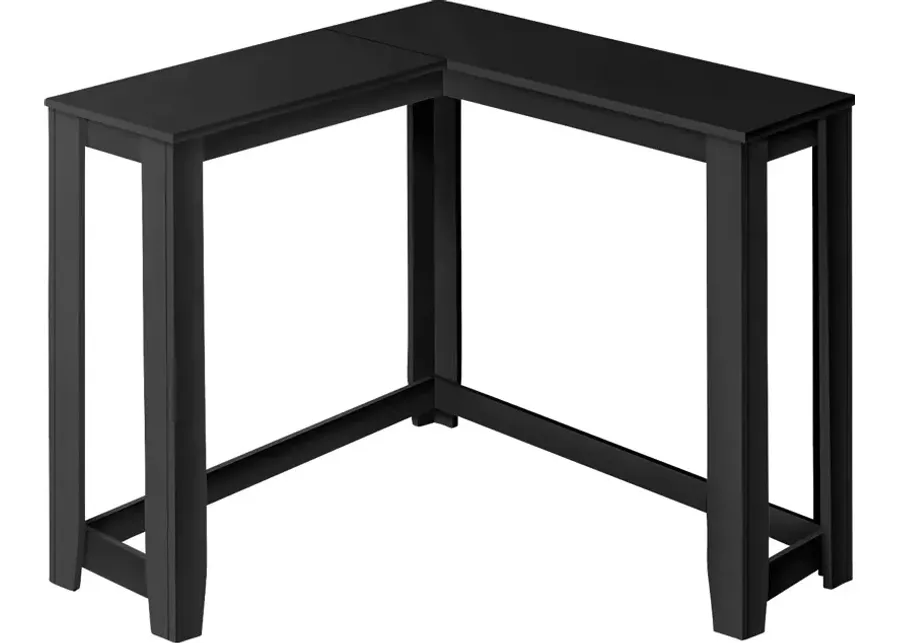 Mapledale Black Sofa Table-Black