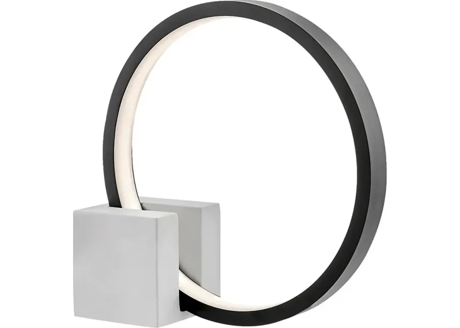 Knoll Bend Graphite Lamp-Graphite