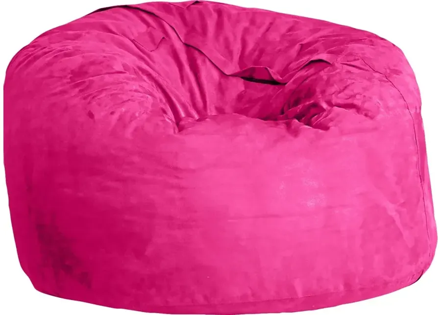 Fabin Pink Accent Chair-Pink