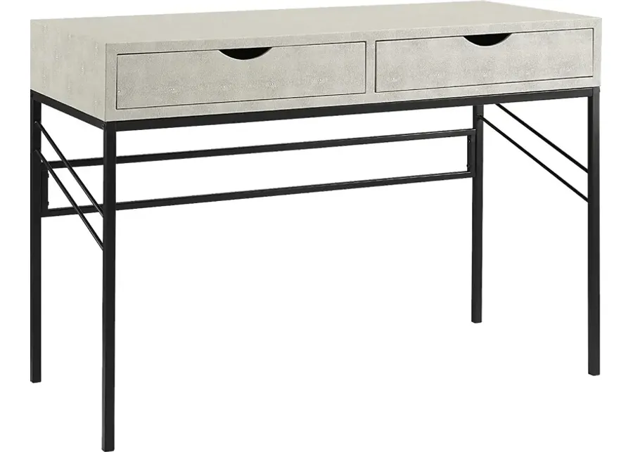 Hyridge White Desk-White