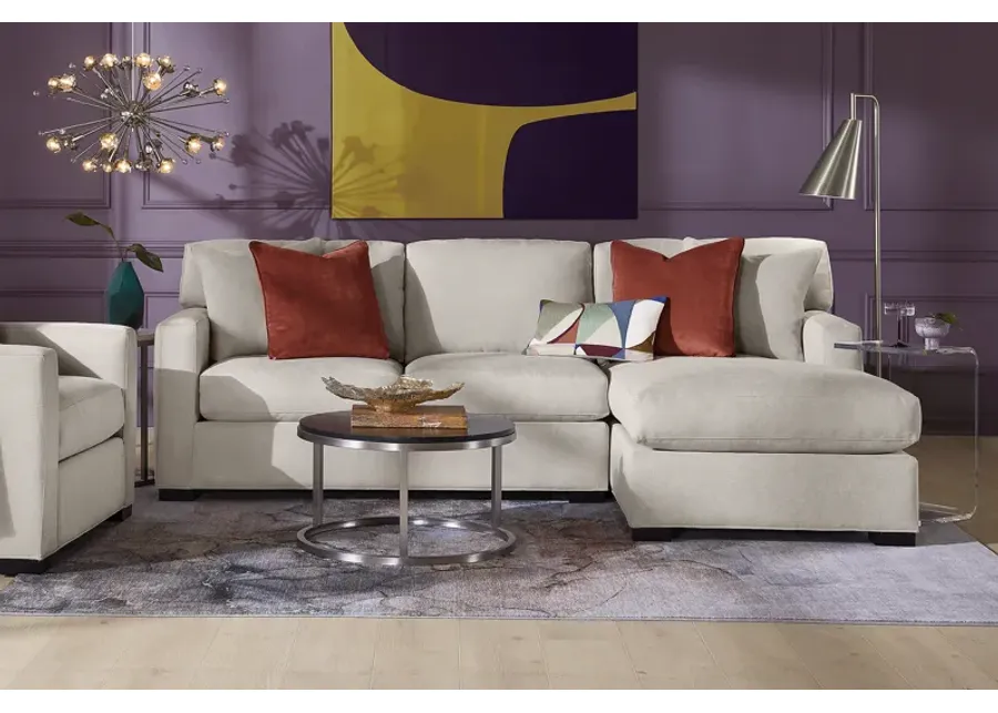 Harmonie Dove 2 Pc Sectional-103