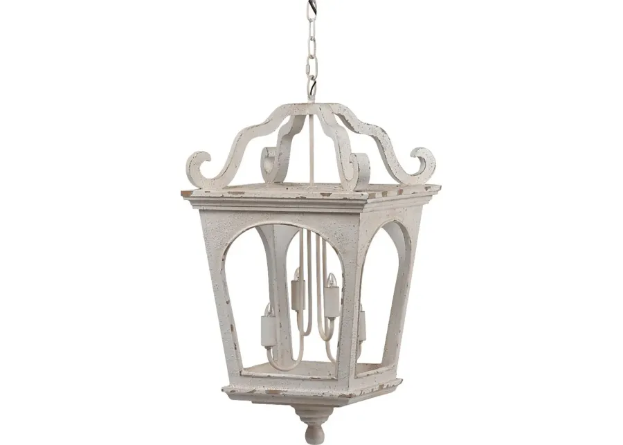 Gurnet Estates Cream Chandelier-Cream
