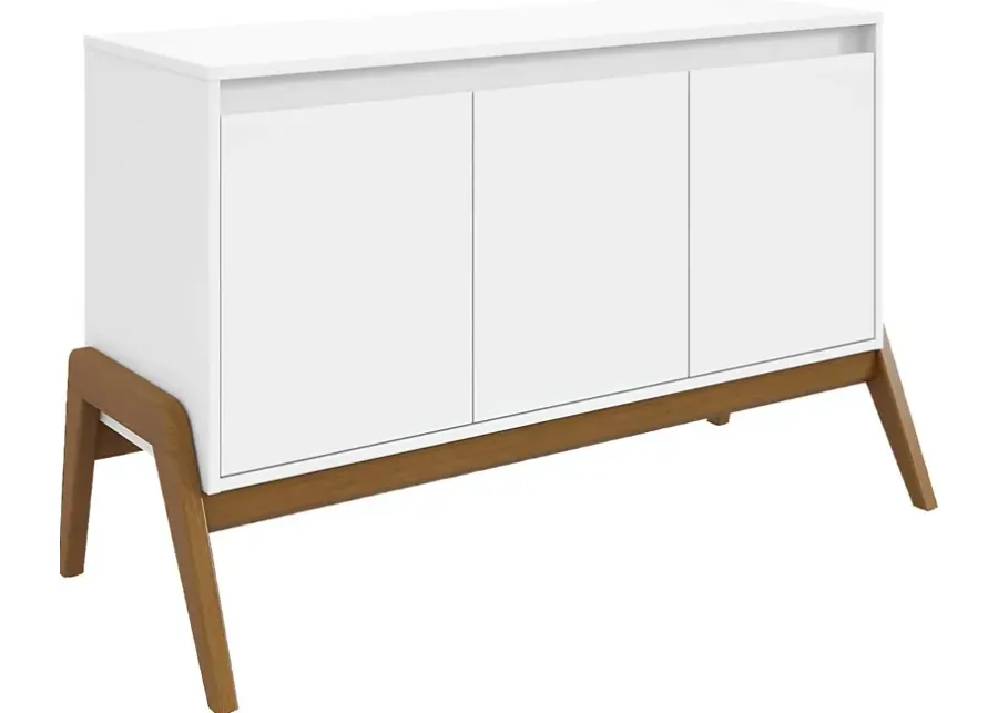 Demerest I White Sideboard-White