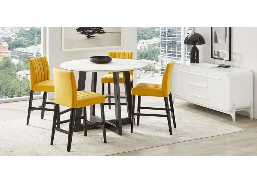 24358-jarvis-white-5-pc-counter-height-dining-room-with-yellow-side-chairs-1.webp