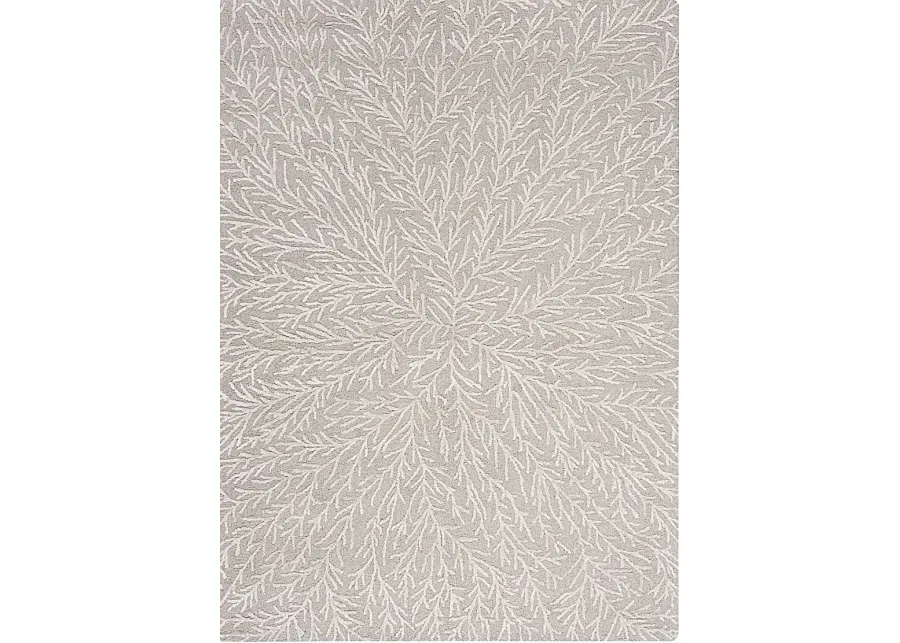 Vista Valley Taupe 5'3" x 7'3" Rug-Taupe