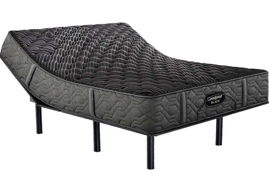 Beautyrest Black Series One Extra Firm Queen Mattress Set with Head Up Only Base