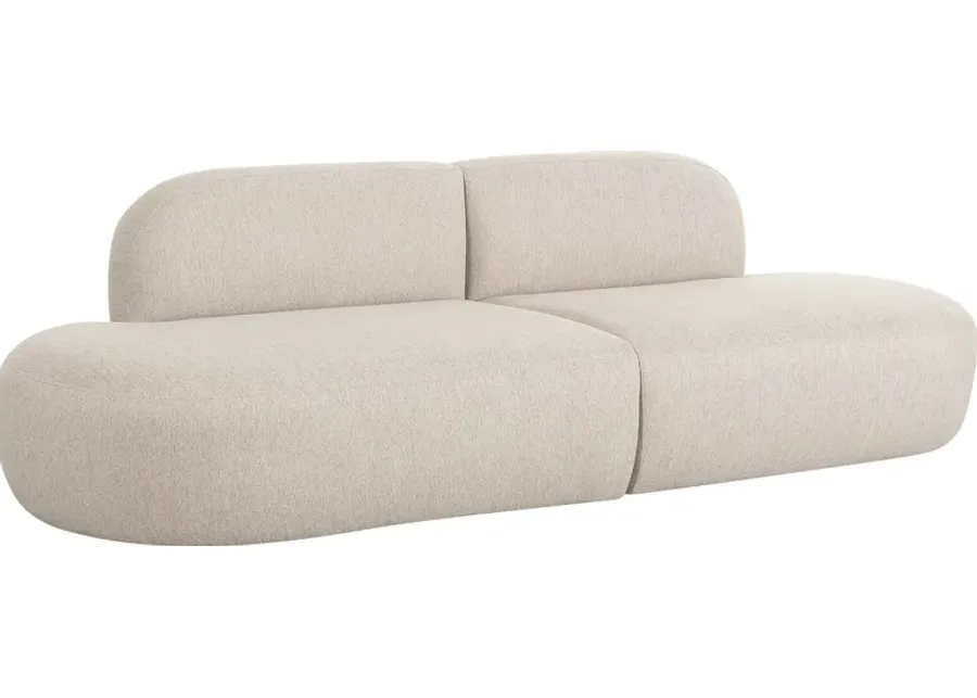 Columa Beige Sofa-Beige