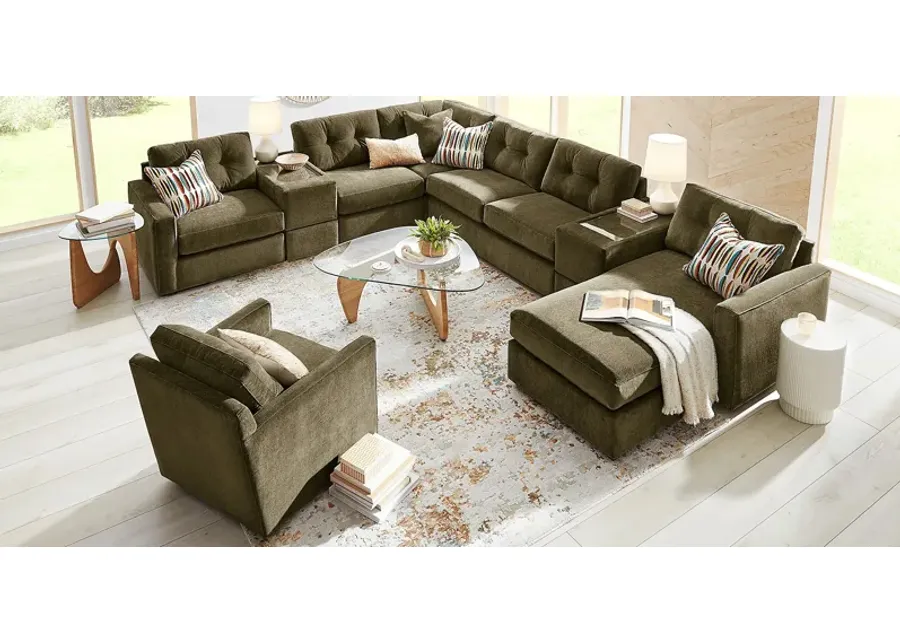 Moss 7 Pc ModularOne Sleeper-156
