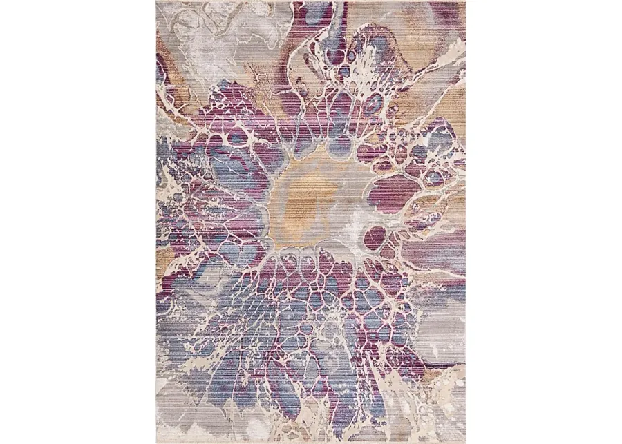 Aedinia Purple 10' x13'9 Rug-Purple