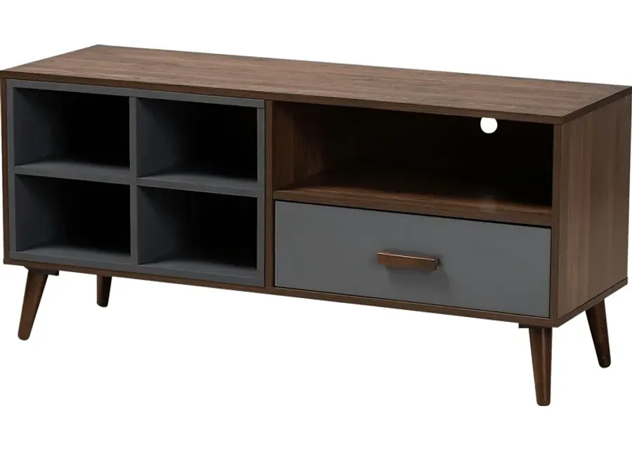 Castine Walnut 47 in. Console-Walnut