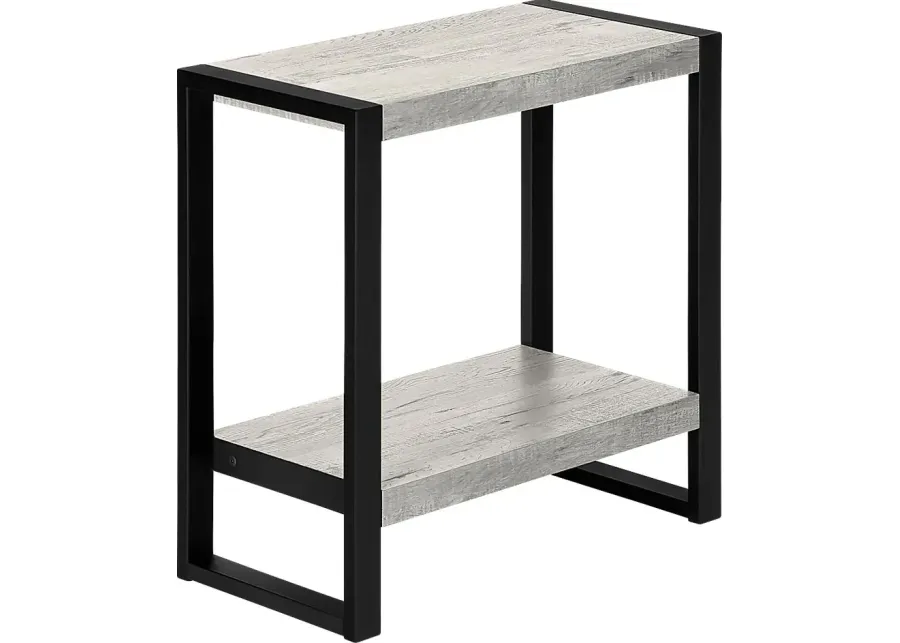 Willark Gray Side Table-Gray