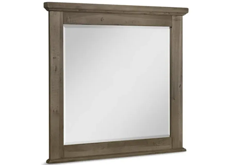 Cool Rustic Mirror - Stone Grey