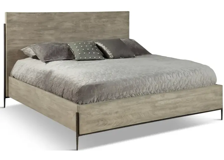Parklane King Bed - Grey