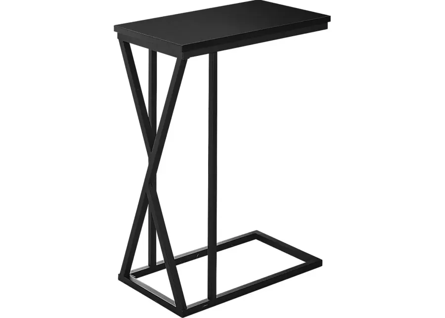 Kimmelway Black Accent Table-Black