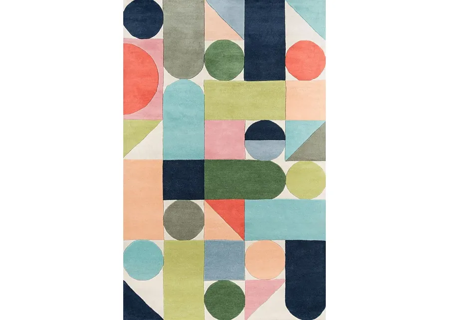 Harbeth Multi 3'6 x 5'6 Rug-Multi