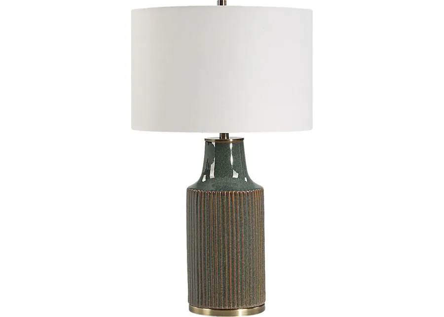 Rios Street Green Lamp-Green