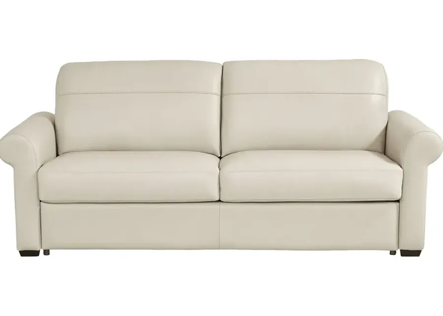 Parker Cream Leather Sleeper Sofa-82.5 1 27047-parker-cream-leather-sleeper-sofa-82-5-1.webp