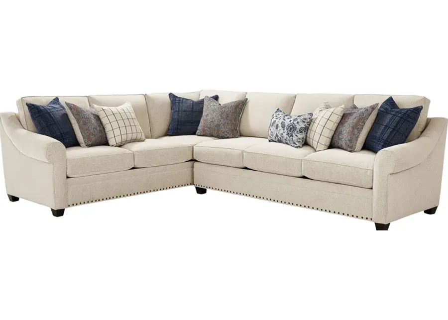 Parkview Beige 2 Pc Sectional-130