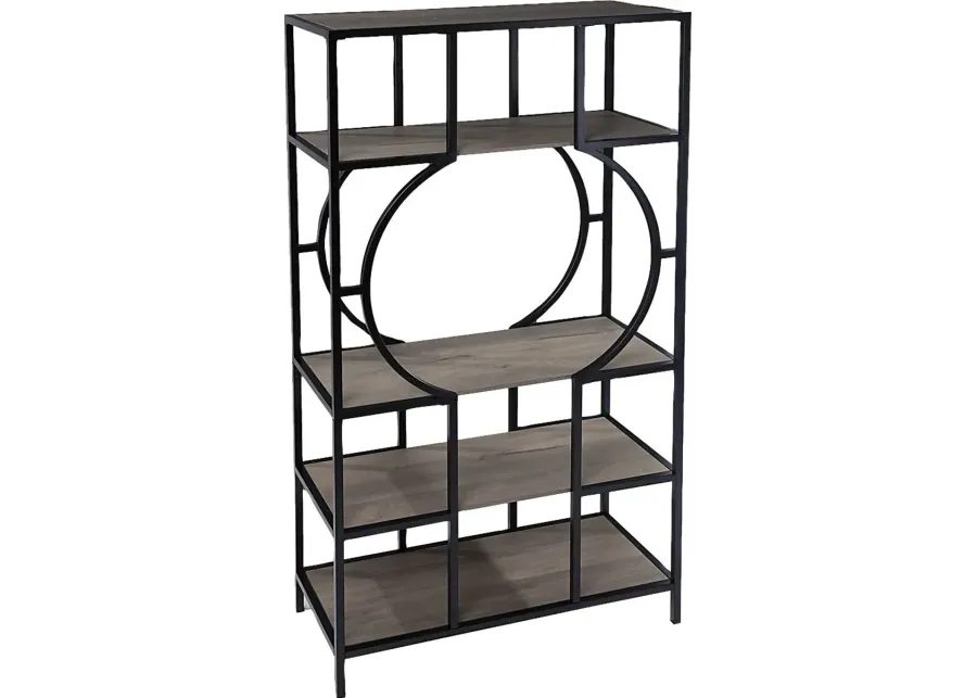 Dawnadele Black Bookcase-Black 1 27181-dawnadele-black-bookcase-black-1.webp