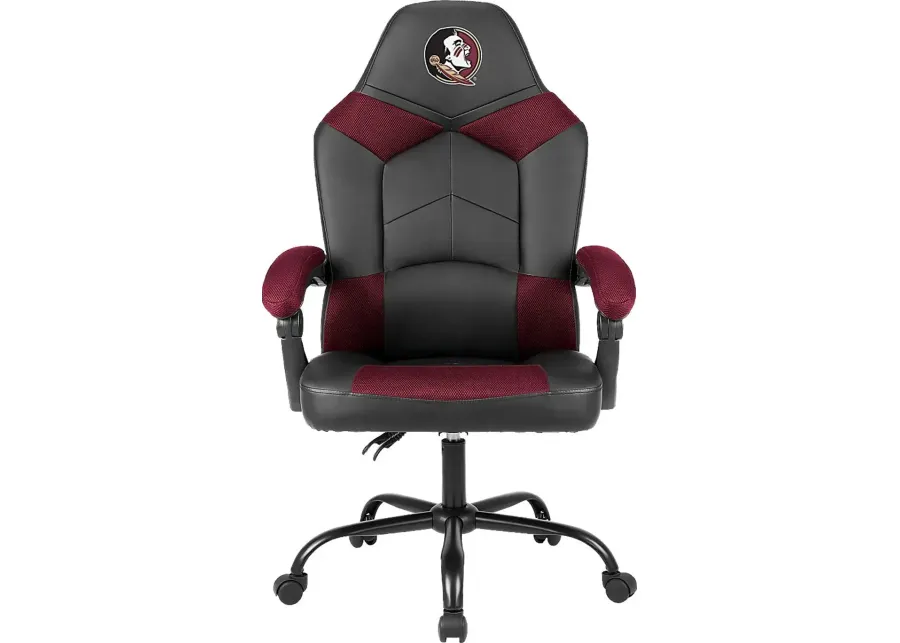 Big Team Florida State University Burgundy Office Chair-Burgundy