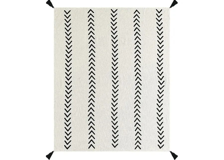 Hookstone II Black Throw Blanket-Black, White 1 27267-hookstone-ii-black-throw-blanket-black-white-1.webp