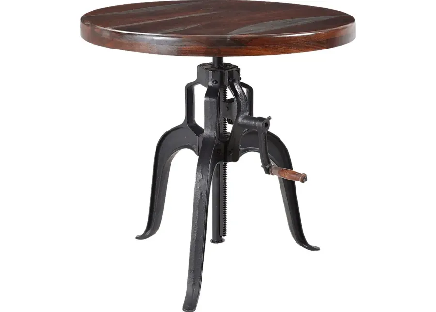 Serge Brown Bar Height Dining Table-Brown