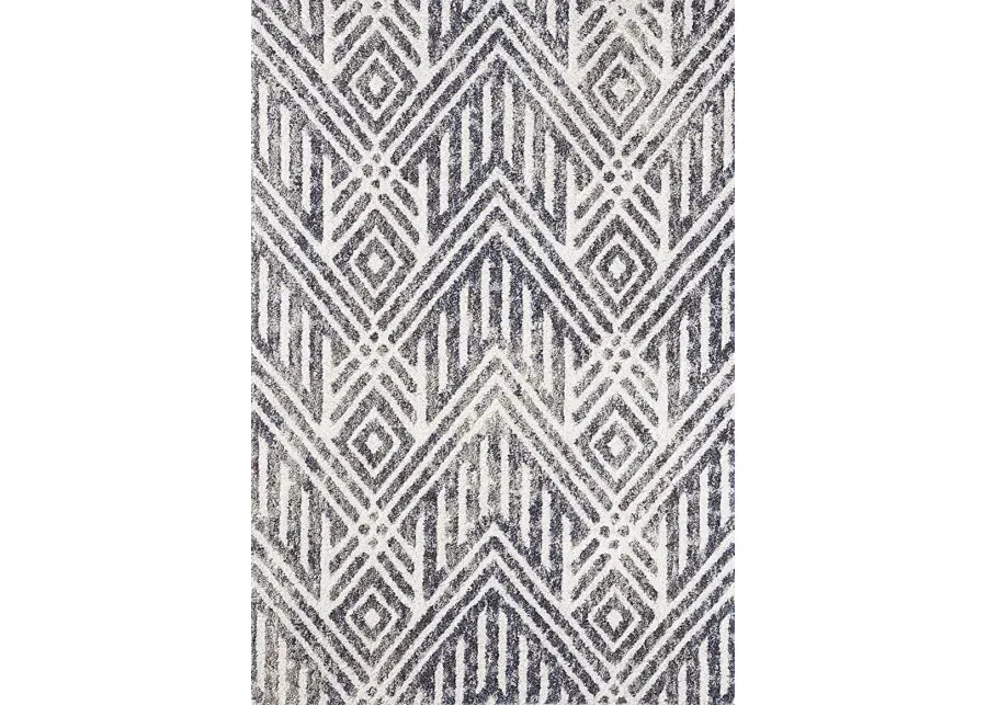 Wapeford Gray 5'3 x 7'7 Rug-Gray