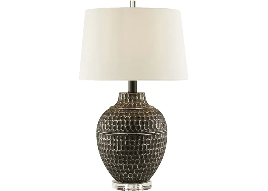 Sellas Loop Bronze Lamp-Bronze