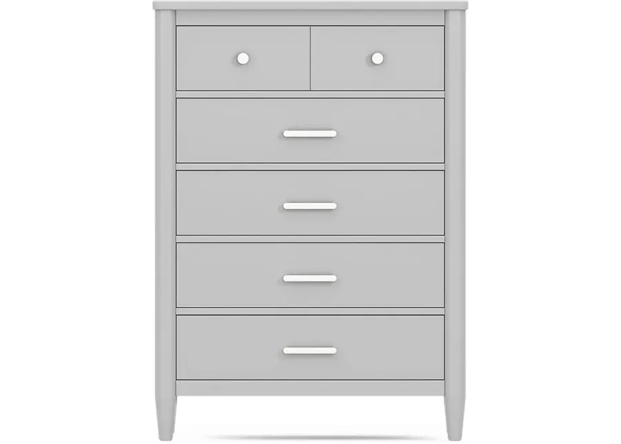 Kids Modern Colors Light Gray Chest-35.25