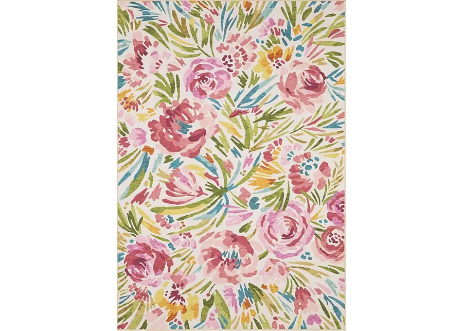 Luckyway Multi 5' x 7' Rug-Multi