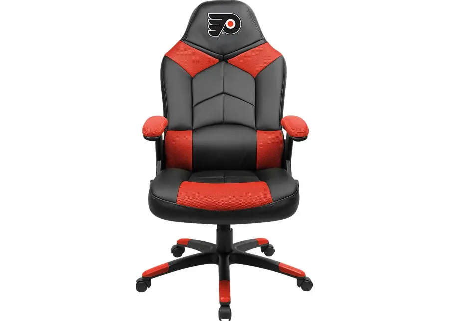 Big Team NHL Philadelphia Flyers Orange Oversized Gaming Chair-Orange