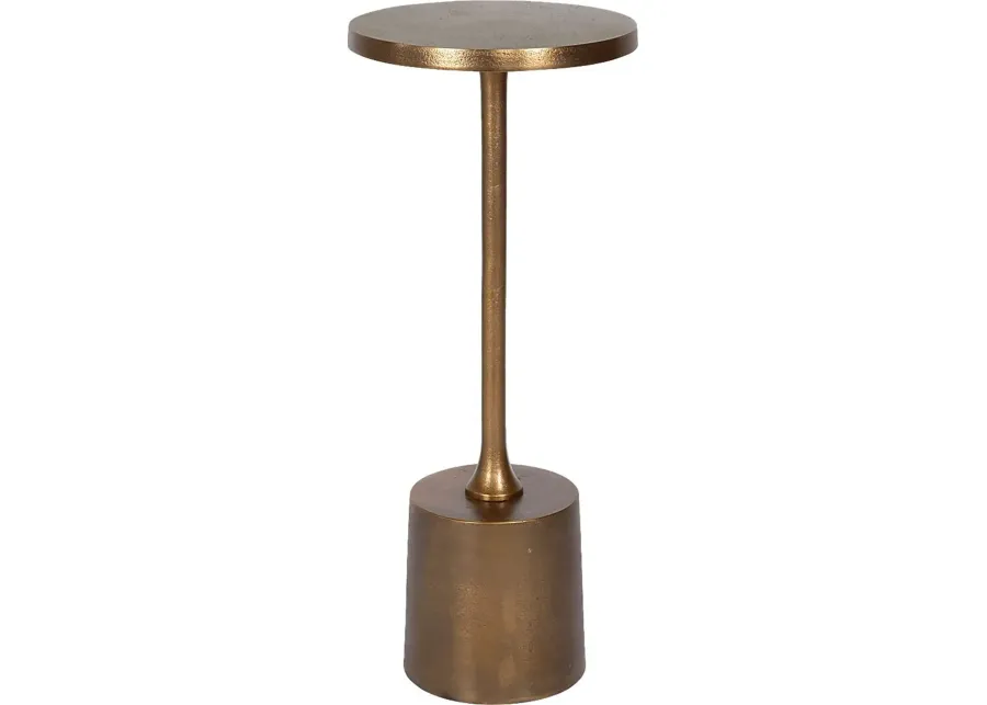 Debbinshire Brass Accent Table-10