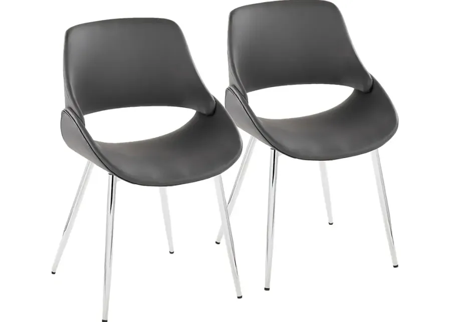 Stroble VII Gray Dining Chair, Set of 2-Gray 1 28114-stroble-vii-gray-dining-chair-set-of-2-gray-1.webp