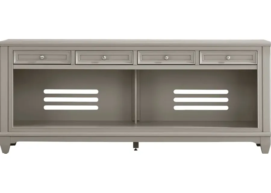 Hilton Head Gray 80 in. Console-80