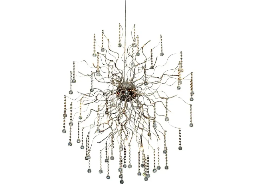 Doradus Silver Chandelier-Silver
