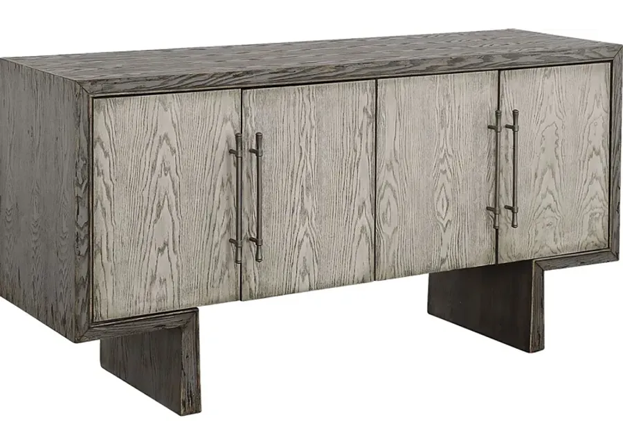 Stolamn Gray Credenza-Gray