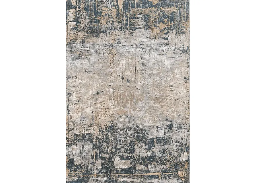 Logoria Indigo 10'3 x 14' Rug-Indigo