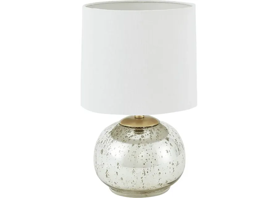 Wilt Reef Silver Lamp-Silver