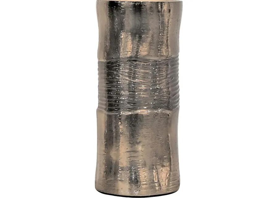 Ectoon Bronze 11 in. Vase-Bronze