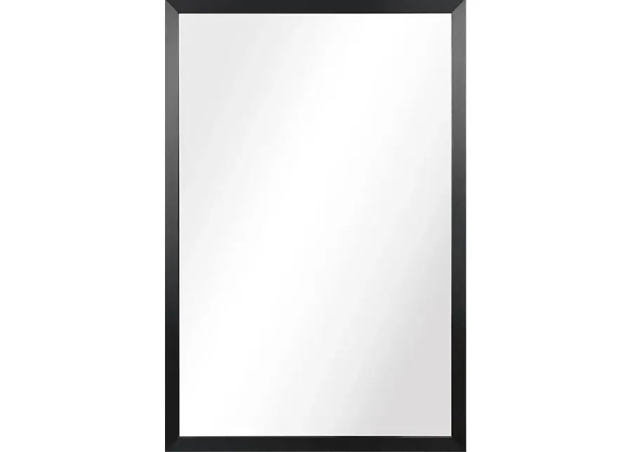 Nasir Black Small Mirror-Black